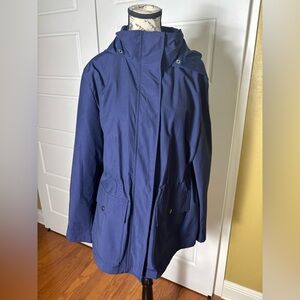 Lands’s End Women’s Blue Anorak Jacket
